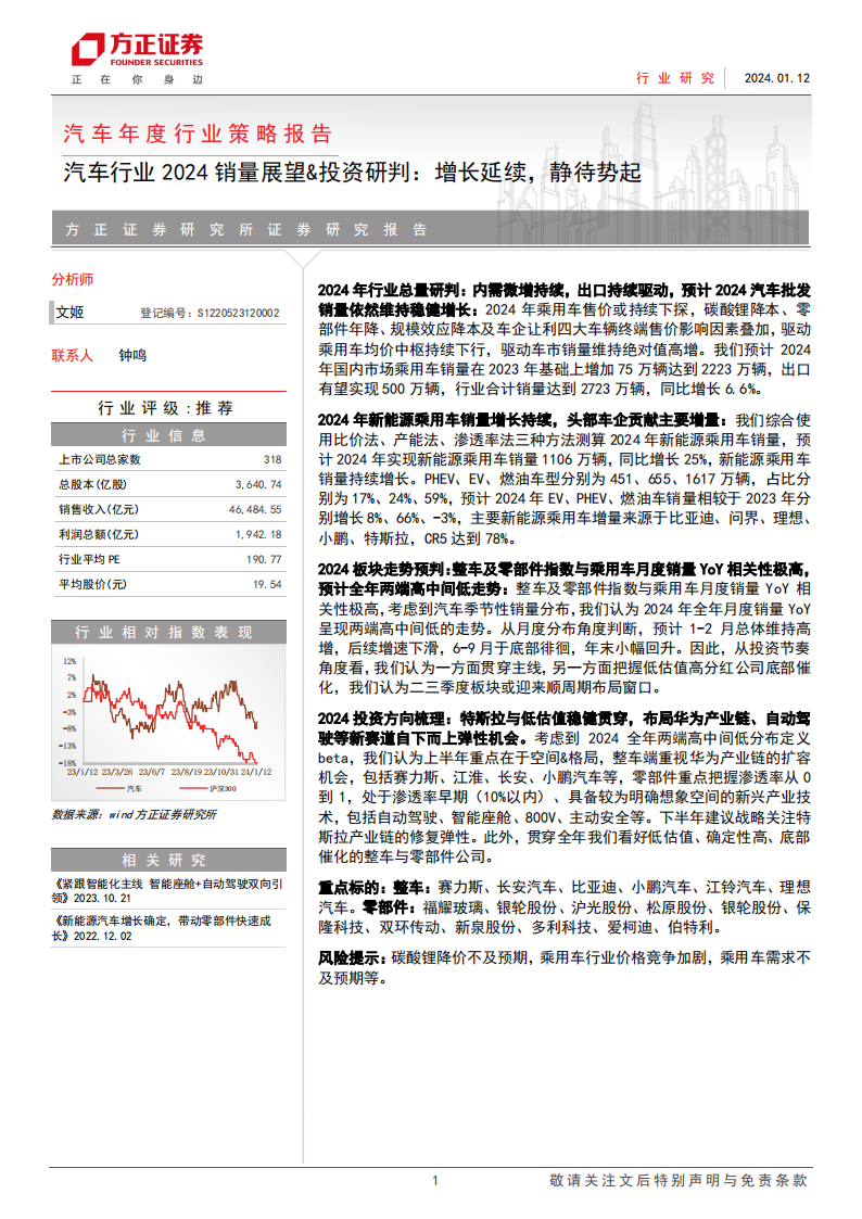 汽车行业2024销量展望&投资研判：增长延续，静待势起_00.png