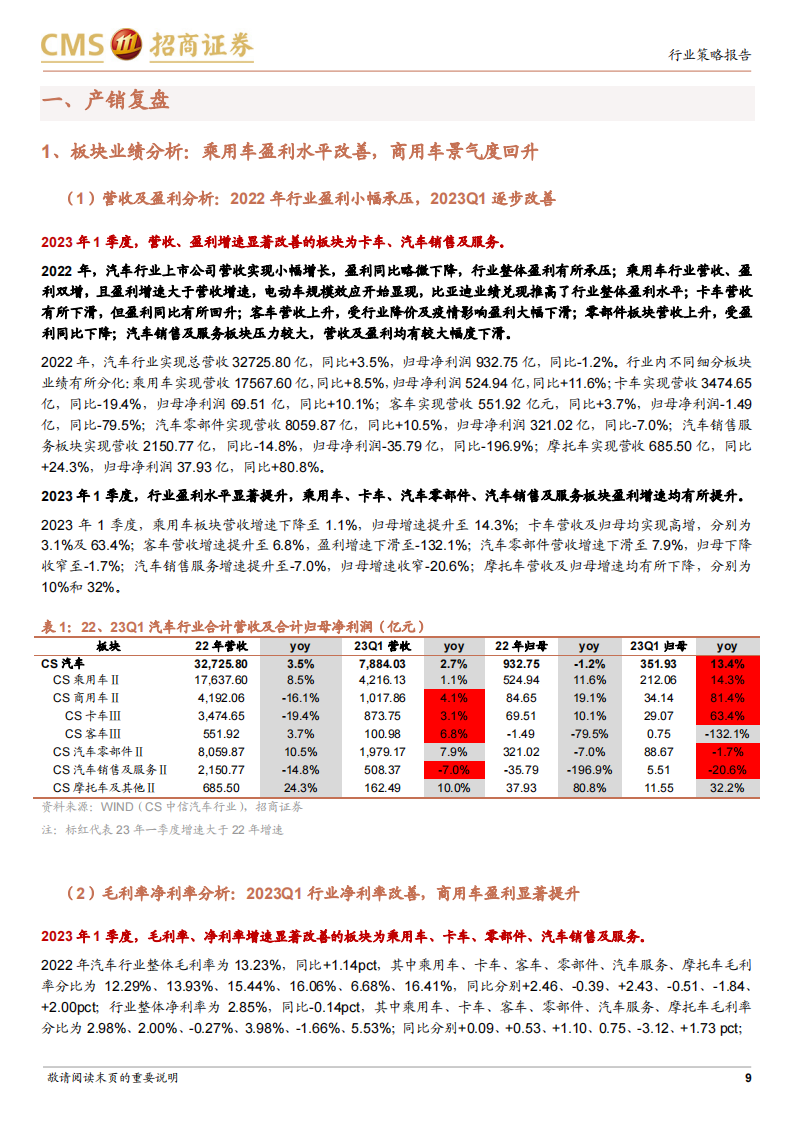 汽车行业2023年中期投资策略：商用车景气度持续提升，乘用车产业链看好自主崛起_08.png