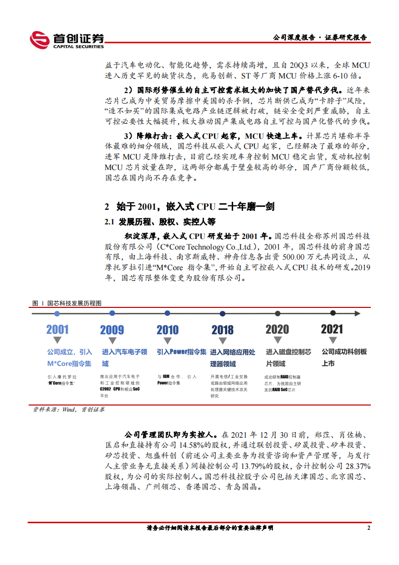 国芯科技（688262）研究报告：嵌入式CPU二十年磨一剑，放量正当时_04.png