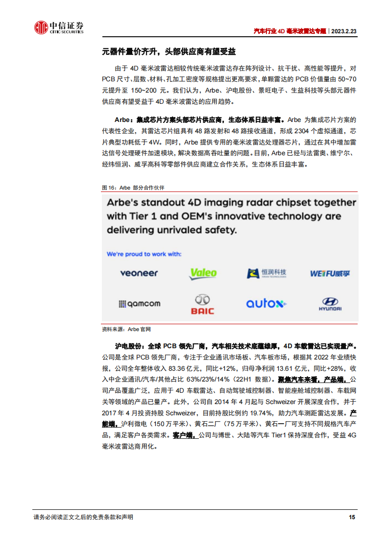 汽车4D毫米波雷达专题分析：特斯拉或将搭载，4D毫米波雷达趋势加速_14.png