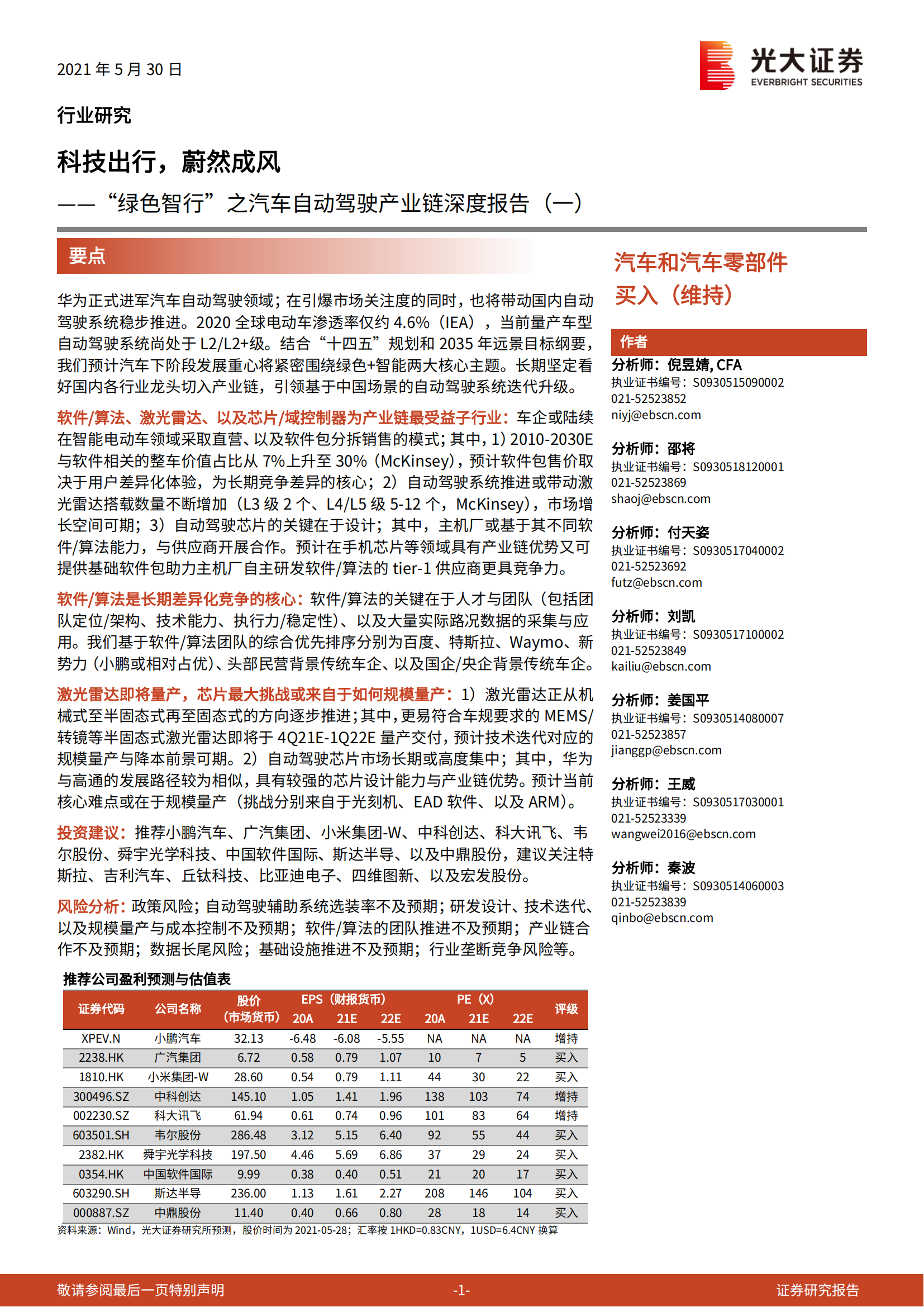 汽车自动驾驶产业链深度研究报告：市场空间比较与标的梳理_00.png