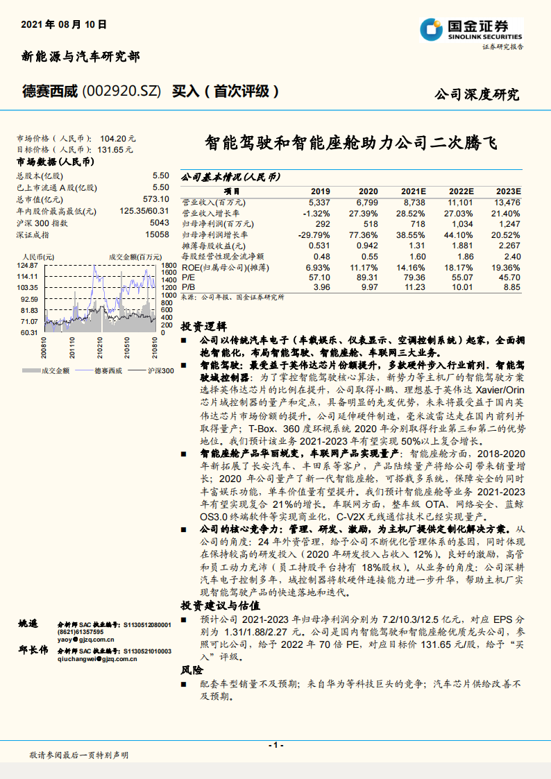 德赛西威深度解析：智能驾驶和智能座舱助力公司二次腾飞_00.png