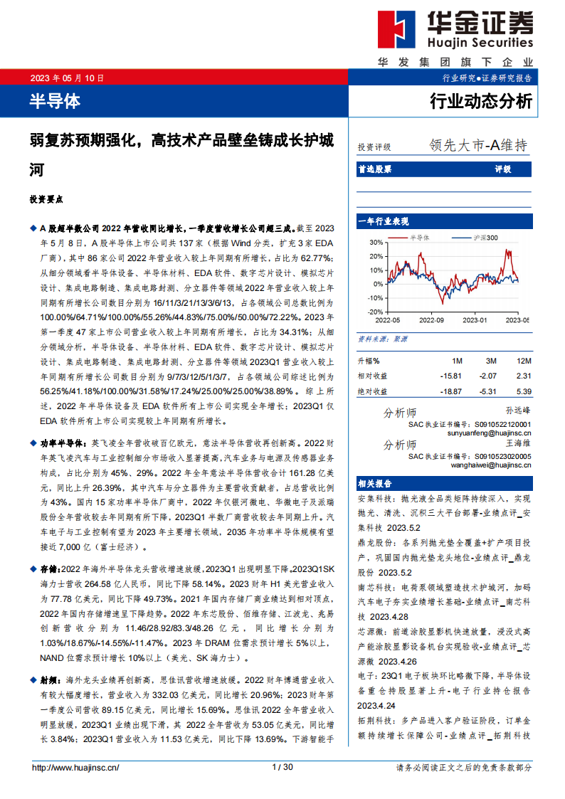 半导体行业分析：弱复苏预期强化，高技术产品壁垒铸成长护城河_00.png