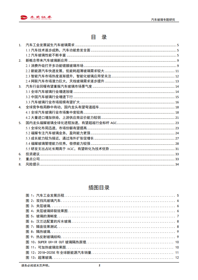 汽车玻璃行业研究：竞争格局静中有动，国内龙头有望弯道超车期_01.png