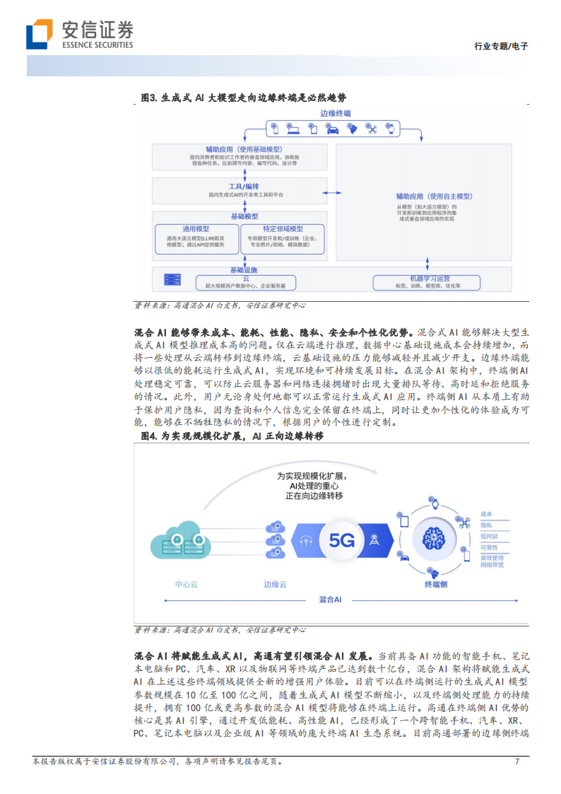 电子行业专题：高通等IT龙头布局终端生成式AI，终端AI推理应用有望带动产业链升级_06.png