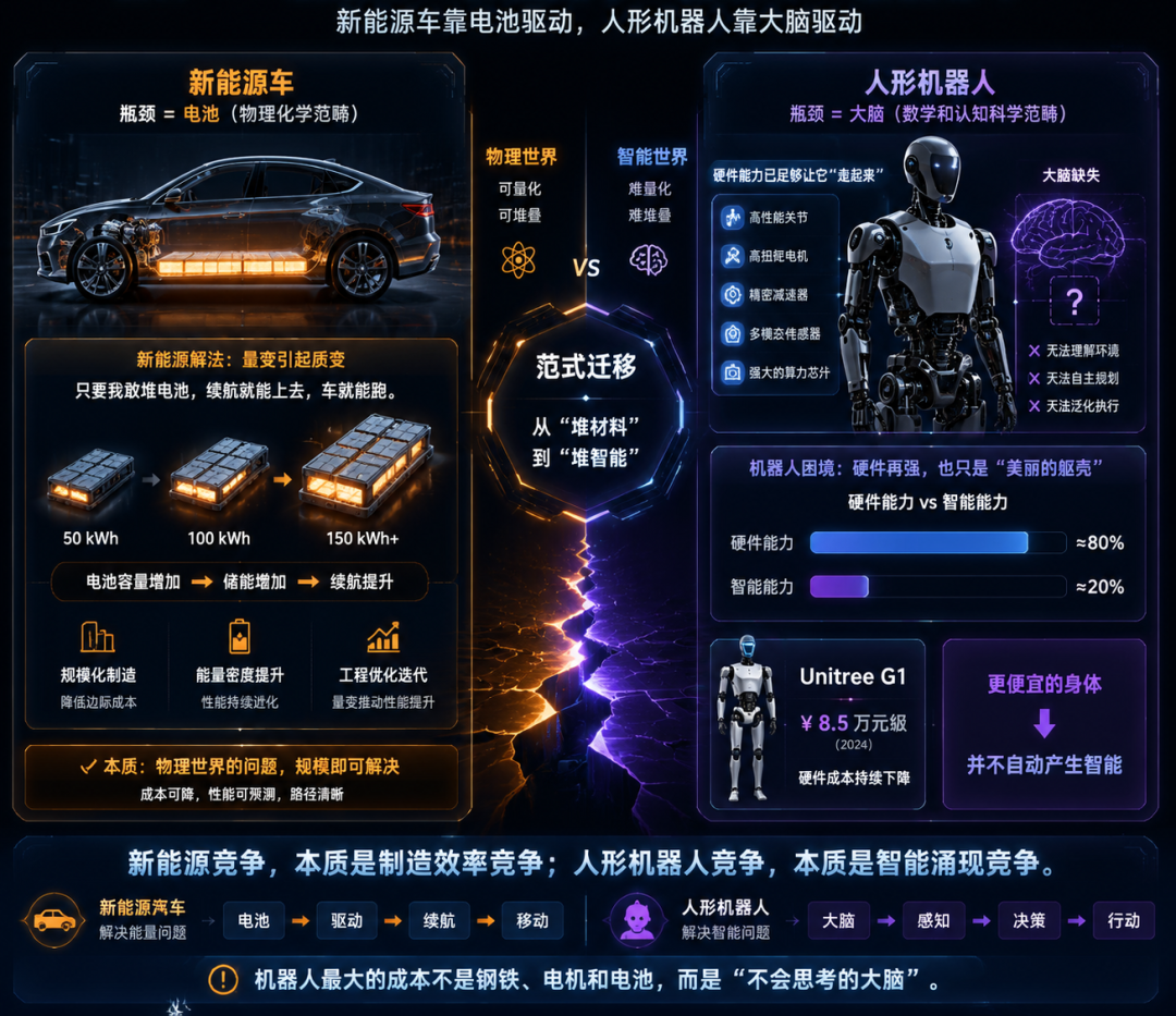 人形机器人最大的伪命题：复制新能源汽车