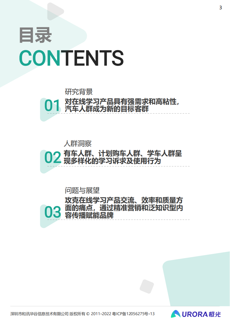 2021年汽车人群在线学习需求洞察报告